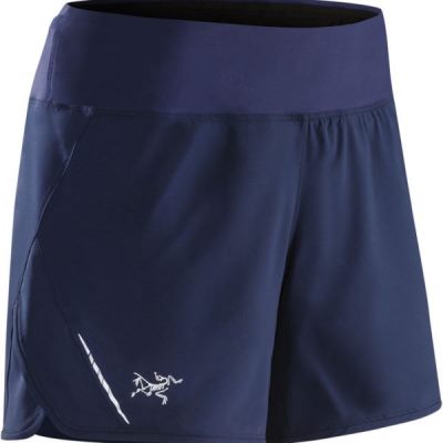 Pantalones Cortos Arc'teryx Lyra Mujer - Azul Marino - Chile VRK752801